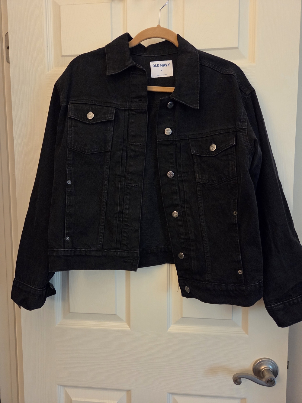 Old Navy Black Denim Jacket